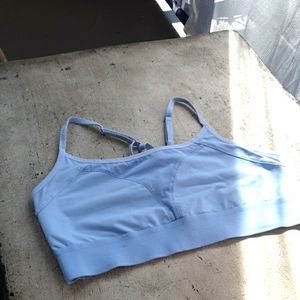 PINK Women's Blue Sportsbra